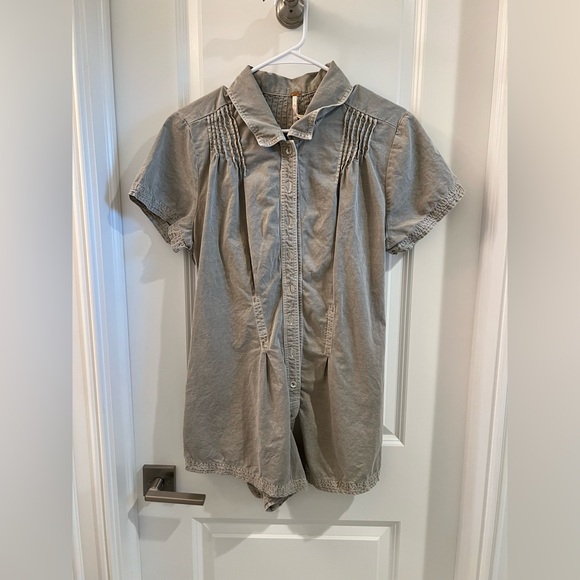 Free People Keep It Crisp Romper - Picture 2 of 4